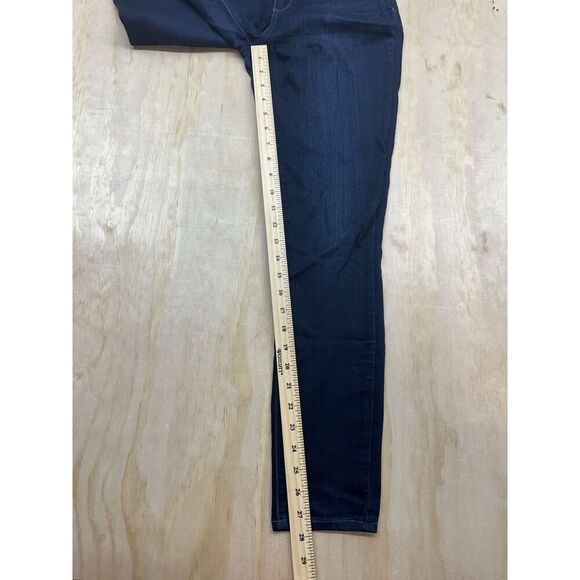 Paige Verdugo Ankle Skinny Jeans Dark Wash Denim Comfort Stretch Size 29 - Picture 2 of 5
